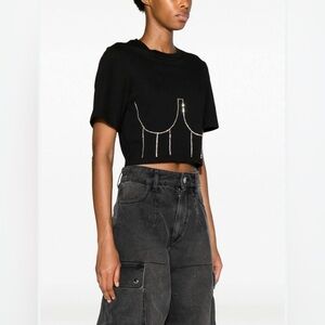 Sandro Midnight Black Tee